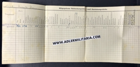 Soldbuch - Pioneer Brandt - 1945 - Oder Front - Rare Late War Soldbuch Version - Image 6