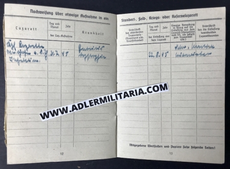 Soldbuch - Pioneer Brandt - 1945 - Oder Front - Rare Late War Soldbuch Version - Image 8