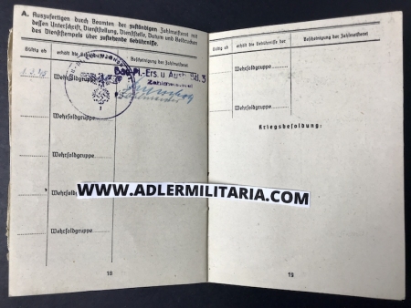 Soldbuch - Pioneer Brandt - 1945 - Oder Front - Rare Late War Soldbuch Version - Image 10