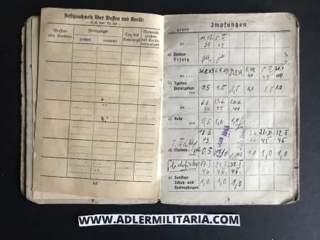 Heer Soldbuch - Ass.Arzt Marten - Grenadier Regiment 947 (359 Inf Div) - Wounded in action 1944 - (hold) - Image 10