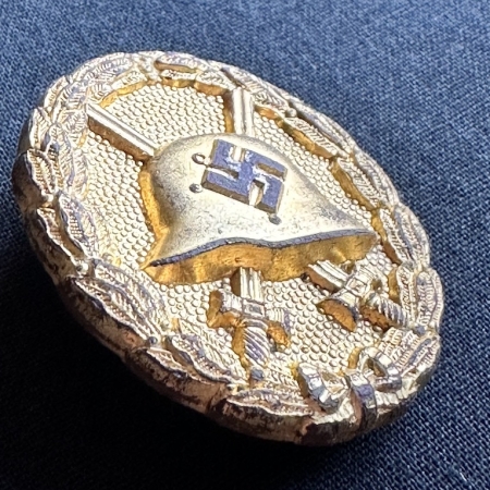 WWII German Golden Wounds Badge - First Model - Original (Sold)