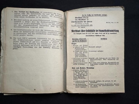 WWII SS Soldbuch - Ludwigshafen SS Police - Meister der Schutzpolizei Ludwig Reimer - Police - Schupo - (Sold) - Image 10