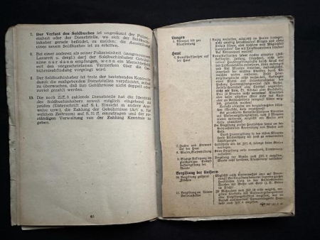 WWII SS Soldbuch - Ludwigshafen SS Police - Meister der Schutzpolizei Ludwig Reimer - Police - Schupo - (Sold) - Image 12