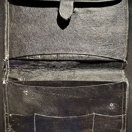 WWII German Soldiers Wallet - Pocket Litter - Soldbuch Pouch (Sold)