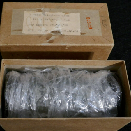 WWII US Army -  Signal Corps Combat Photographers Camera  - PH-501 Ilex Paragon Lens - Rare