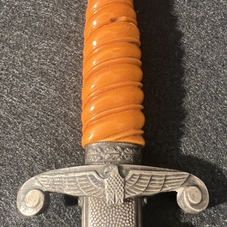 WWII German Army Officers Dagger - Solingen Marked - Denazified