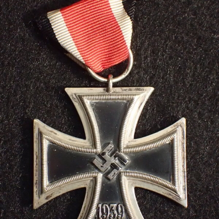 WWII German Iron Cross Second Class - 76 - Ernst L. Müller, Pforzheim - Original (Sold)