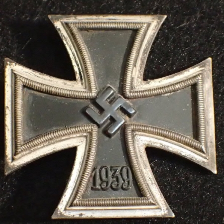 WWII German Iron Cross First Class - 26 –   B. H. Mayer - Vaulted - Mint (Offer Accepted)