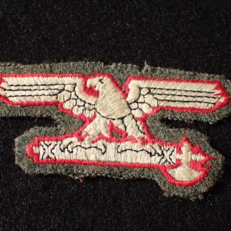 WWII Italian Waffen-SS Volunteer Sleeve Eagle - Tunic Removed