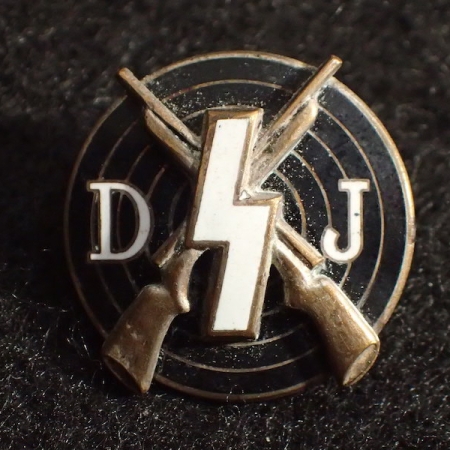 WWII German Hitler Youth / Deutsche Jungvolk - Shooting Award - RZM M1 123 - Original