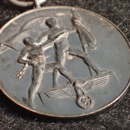 WW2 German Anschluss 13 March 1938 Commemorative Medal