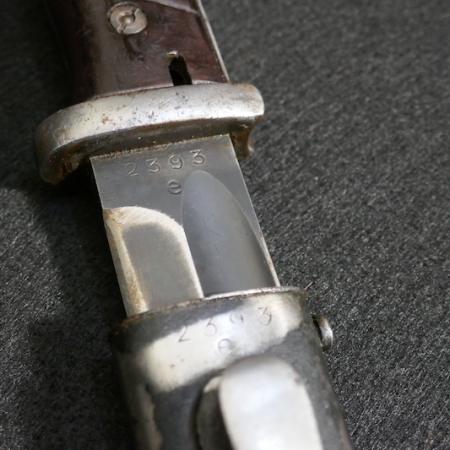 WWII German Wehrmacht / Waffen SS - K98 Bayonet by Carl Eickhorn 1939 - Matching - Original