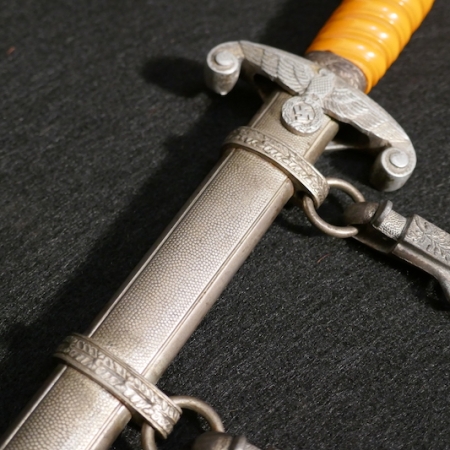 WWII German Wehrmacht M35 Officers Dress Dagger with Hanger - Hörster Solingen - Original