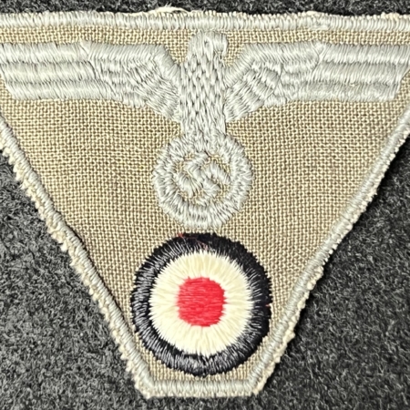 WWII German Wehrmacht M43 Trapezoid Cap Eagle Original