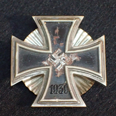 WWII German Iron Cross First Class - Screw-back Original