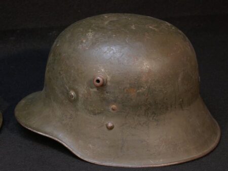 WWI / WWII M17 Wehrmacht German Austro-Hungarian Transitional Helmet