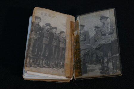 WWII German Waffen SS Pocket Diary SS Soldatenfreund 1944 -SS Unterscharführer Spitzhüttl - SS Panzergrenadier Regiment 20 - 9th SS Panzer Division "Hohenstaufen" - (RESERVED) - Image 3