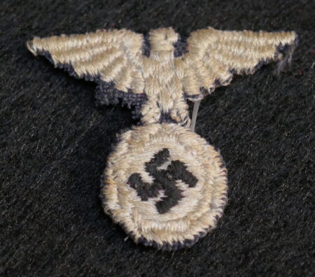 WWII German Early Model SS / SA M1929 Cloth Cap Eagle - Free Shipping!