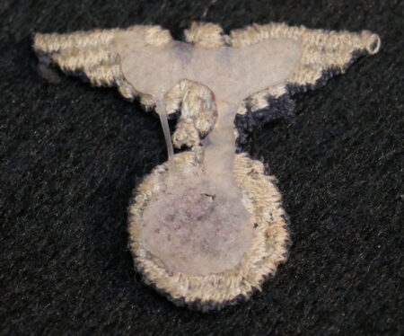 WWII German Early Model SS / SA M1929 Cloth Cap Eagle - Free Shipping! - Image 3
