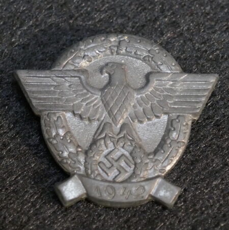 WWII German Police Day Badge 1942 - Free Shipping! - Image 2