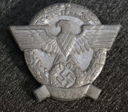 WWII German Police Day Badge 1942 - Free Shipping!