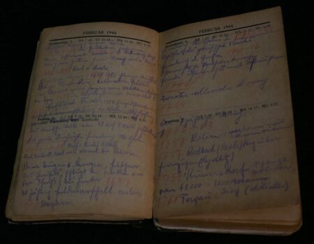 WWII German Waffen SS Pocket Diary SS Soldatenfreund 1944 -SS Unterscharführer Spitzhüttl - SS Panzergrenadier Regiment 20 - 9th SS Panzer Division "Hohenstaufen" - (RESERVED) - Image 21