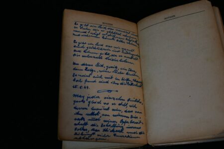 WWII German Waffen SS Pocket Diary SS Soldatenfreund 1944 -SS Unterscharführer Spitzhüttl - SS Panzergrenadier Regiment 20 - 9th SS Panzer Division "Hohenstaufen" - (RESERVED) - Image 24