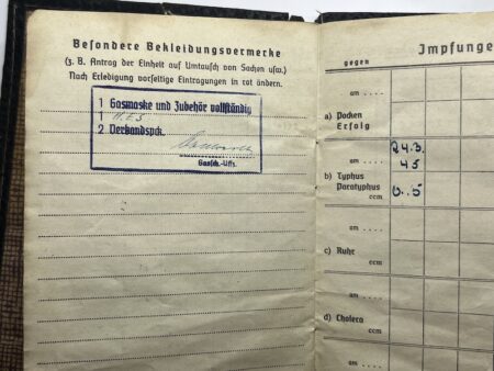 WWII German Soldbuch - FJ Egon Steinhagen - Regiment Kratzert - Battle of Berlin 1945 - Rare - Image 13