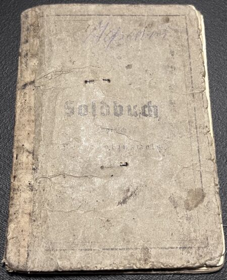 WWII Waffen SS Soldbuch Group - SS-Rottenführer Affeldt - SS Panzer Grenadier Regiment 5 "Thule" - Shot in the Face  - Captured 1945 - Extremely Rare - Image 8