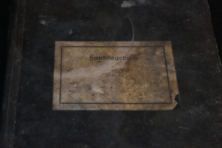WWII German Kriegsmarine "Funktagebuch"  Daily Radio Dairy - U-Boat / Destroyer - Rare - Image 3