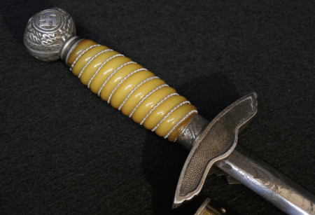 Original WWII German Luftwaffe Officers 2nd Model Dagger made by Ernst Pack & Söhne of Solingen - Image 12