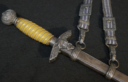 Original WWII German Luftwaffe Officers 2nd Model Dagger made by Ernst Pack & Söhne of Solingen - Image 18