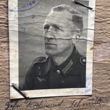 Original WWII German Wehrmacht Soldbuch - Obergefreiter Ferdinand Schmidt - Grenadier Regiment 861