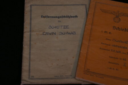 Original WWII German Soldiers Shooting Record Books and Photograph - Schießbuch - MG Gunner - Grenadier- (Feldausbildung) Regiment 718 - Image 5