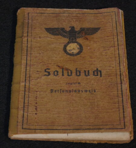 Original WWII German Army Soldbuch - Obergefreiter Karl Haas - 353 Infanterie Division - Siegfried Line - POW - EK2 - West Front - Image 2