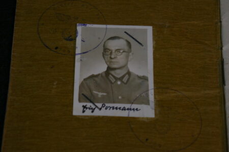 Original WWII German Army Soldbuch - Stabsgefreiter Erich Pormann - 16th Army - Died in Berlin September 1945.