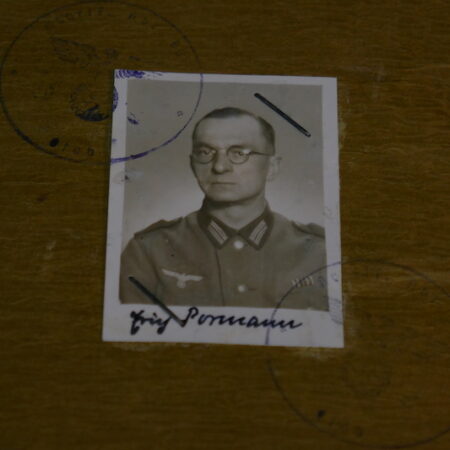 Original WWII German Army Soldbuch - Stabsgefreiter Erich Pormann - 16th Army - Died in Berlin September 1945.