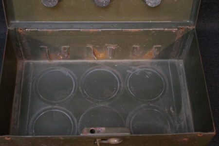 Original WWII German Army Wehrmacht Box for - Behälter für Kampfstoffproben -Chemical warfare samples - Rare - Image 10