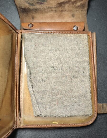 Original WWII Soviet Officers Map Case with Cross Strap - Lend-Lease - US Made - Rare - Image 5