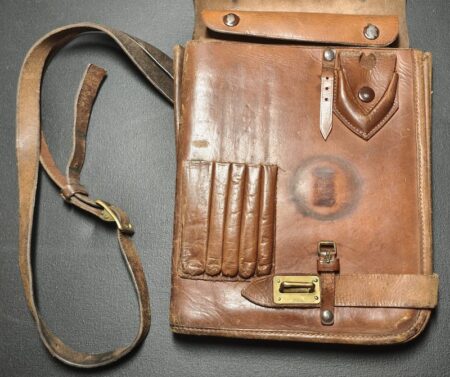 Original WWII Soviet Officers Map Case with Cross Strap - Lend-Lease - US Made - Rare - Image 10