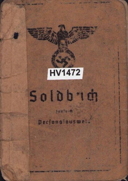 Original WWII German Soldbuch Grouping - Uffz Haarhaus - Heeres-Baupionier-Brigade 686 - Son Killed 1945 Kampfgruppe Becker - Sad last letters - Image 2