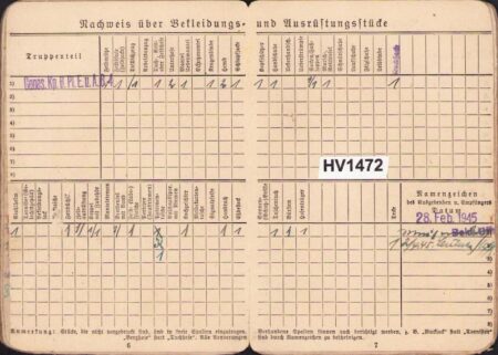Original WWII German Soldbuch Grouping - Uffz Haarhaus - Heeres-Baupionier-Brigade 686 - Son Killed 1945 Kampfgruppe Becker - Sad last letters - Image 7