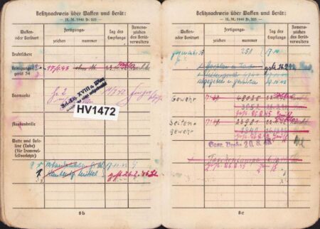 Original WWII German Soldbuch Grouping - Uffz Haarhaus - Heeres-Baupionier-Brigade 686 - Son Killed 1945 Kampfgruppe Becker - Sad last letters - Image 10