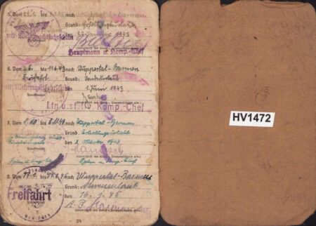 Original WWII German Soldbuch Grouping - Uffz Haarhaus - Heeres-Baupionier-Brigade 686 - Son Killed 1945 Kampfgruppe Becker - Sad last letters - Image 19