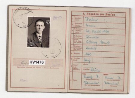 Original WWII German Wehrpass Grouping - Gefreiter Erwin Zahn - Grenadier Regiment 348 - 216 Infanterie Division - Iron Cross -  Letters Fully Translated - Isle of Man Link! Rare - Image 24