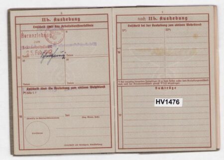 Original WWII German Wehrpass Grouping - Gefreiter Erwin Zahn - Grenadier Regiment 348 - 216 Infanterie Division - Iron Cross -  Letters Fully Translated - Isle of Man Link! Rare - Image 26