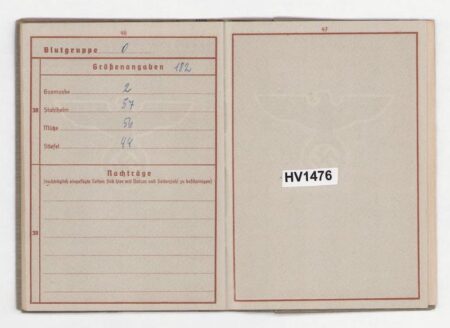 Original WWII German Wehrpass Grouping - Gefreiter Erwin Zahn - Grenadier Regiment 348 - 216 Infanterie Division - Iron Cross -  Letters Fully Translated - Isle of Man Link! Rare - Image 35