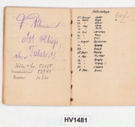 Original WWII German Soldbuch Grouping - Uffz Haarhaus - Heeres-Baupionier-Brigade 686 - Son Killed 1945 Kampfgruppe Becker - Sad last letters - Image 47