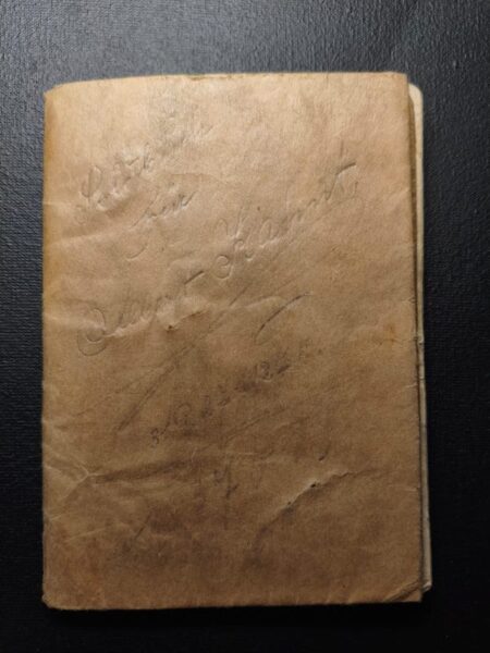 Original WWII German Soldbuch Grouping & EKM- Obgefr Albert Kahut - Captured in Normandy 1944 - POW in Cherbourg - Letter Translated - Rare - Image 6