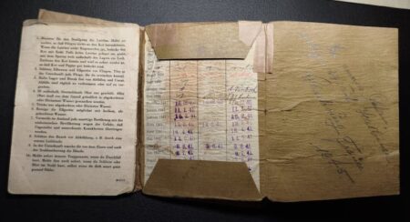 Original WWII German Soldbuch Grouping & EKM- Obgefr Albert Kahut - Captured in Normandy 1944 - POW in Cherbourg - Letter Translated - Rare - Image 25